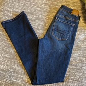 American Eagle Hi-Rise Skinny Kick Jeans